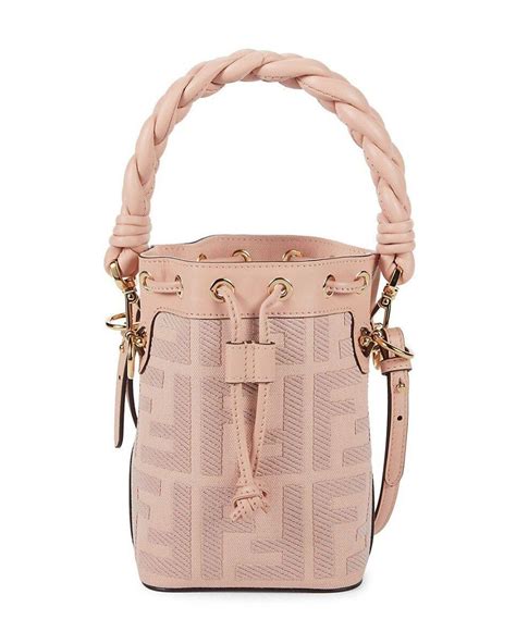 pink fendi bag vintage|Fendi bucket bag pink.